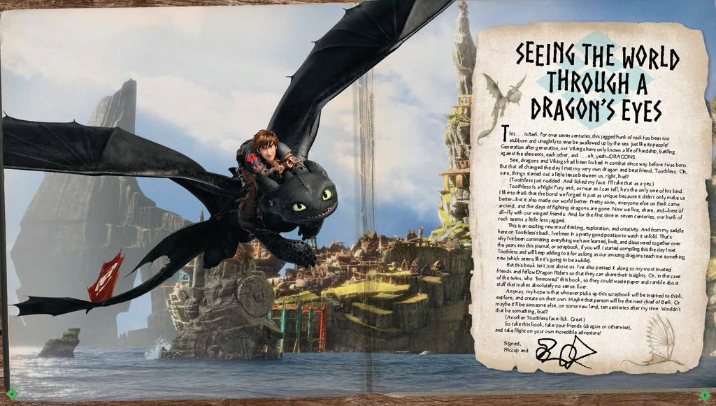 DreamWorks Dragons: To Berk and Beyond! Hardcover Book