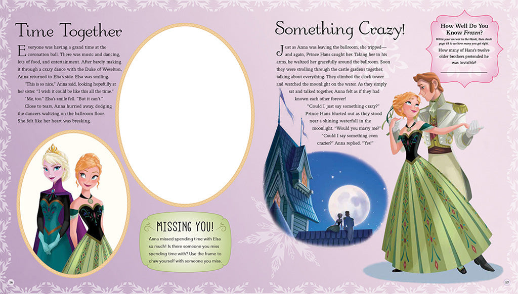 Disney Frozen: Elsa and Anna's Guide to Arendelle Hardcover Book