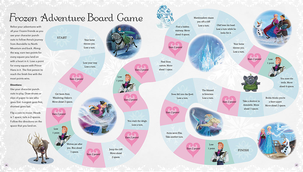 Disney Frozen: Elsa and Anna's Guide to Arendelle Hardcover Book