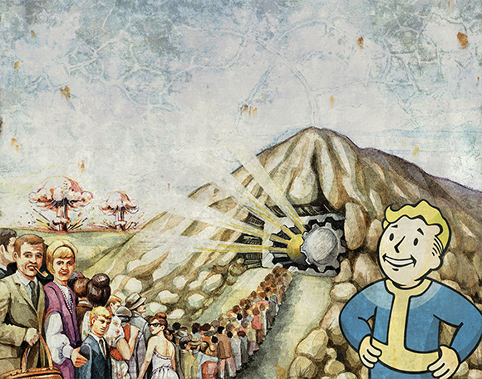 Fallout Hardcover Ruled Journal Hardcover Book