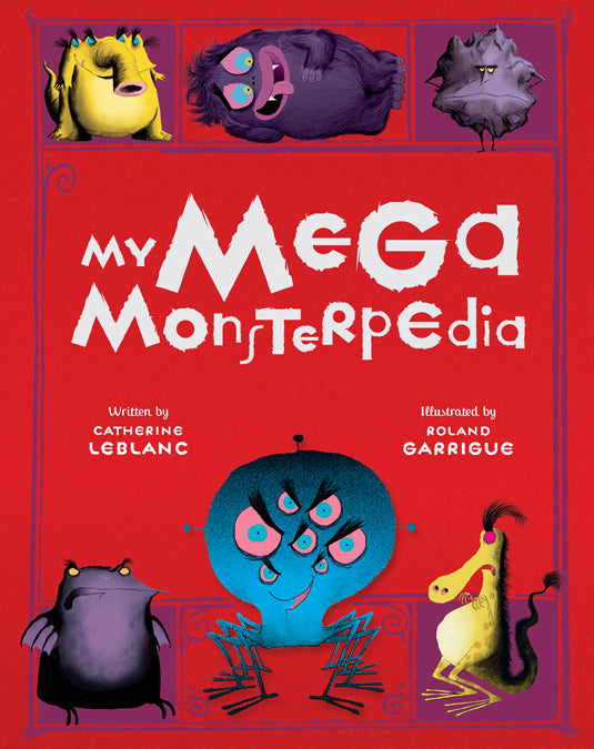 My Mega Monsterpedia Hardcover Book