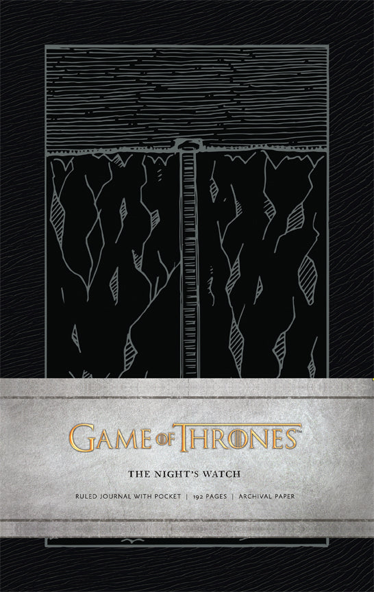 Game of Thrones: The Night's Watch Hardcover Ruled Journal Hardcover Book