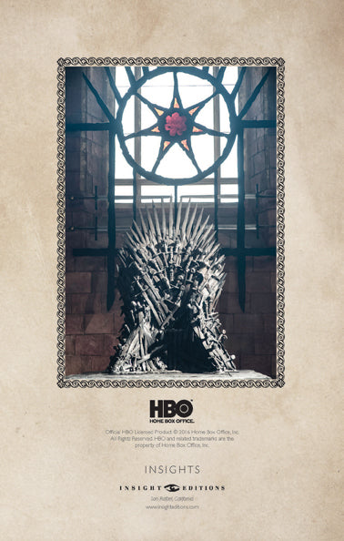 Game of Thrones: Hand of the King Hardcover Ruled Journal Hardcover Book