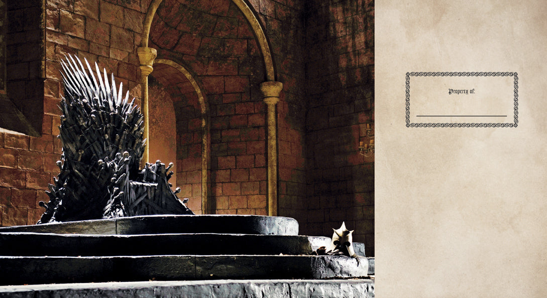 Game of Thrones: Iron Throne Hardcover Ruled Journal Hardcover Book