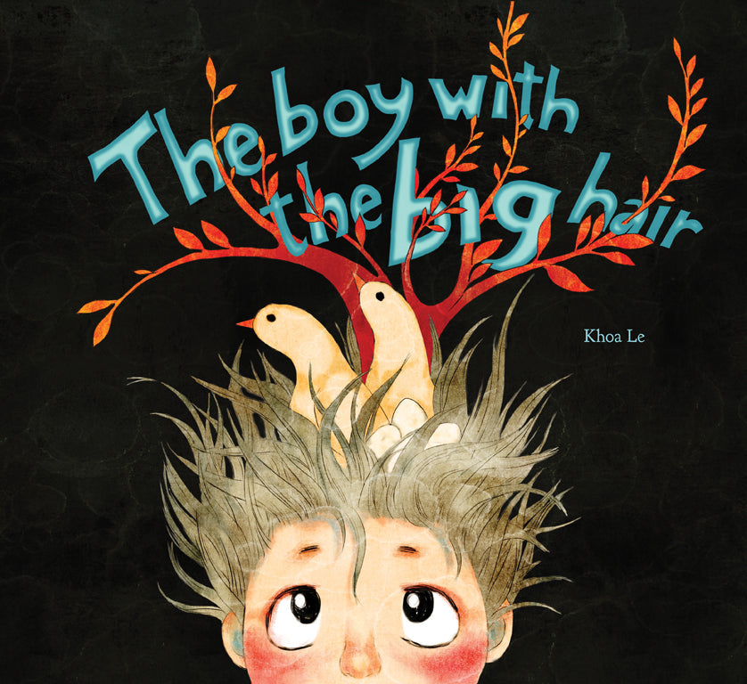 The Boy with the Big Hair Hardcover Book
