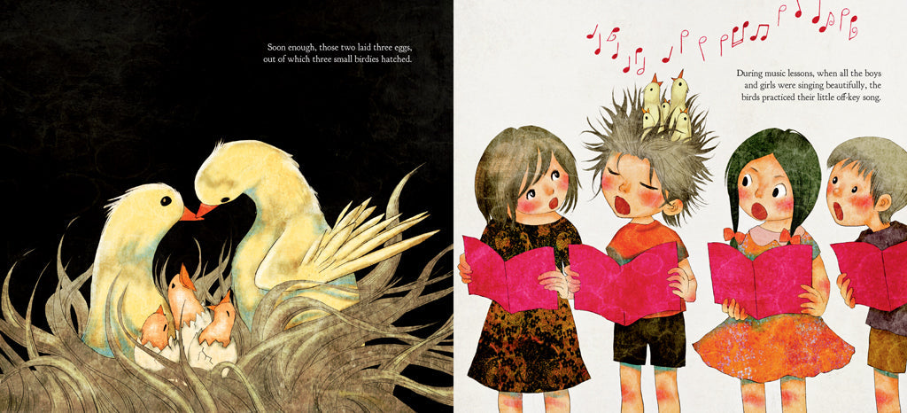 The Boy with the Big Hair Hardcover Book