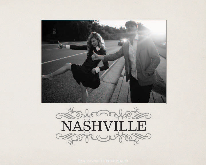 Nashville: Behind the Curtain Hardcover Book