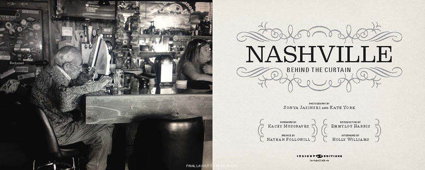 Nashville: Behind the Curtain Hardcover Book