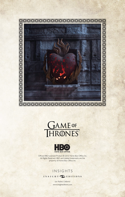 Game of Thrones: Valar Morghulis Hardcover Ruled Journal Hardcover Book