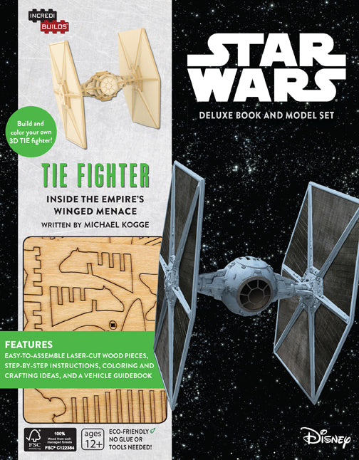 IncrediBuilds: Star Wars: TIE Fighter Deluxe Book and Model Set Hardcover Book