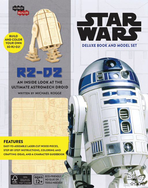 IncrediBuilds: Star Wars: R2-D2 Deluxe Book and Model Set Hardcover Book
