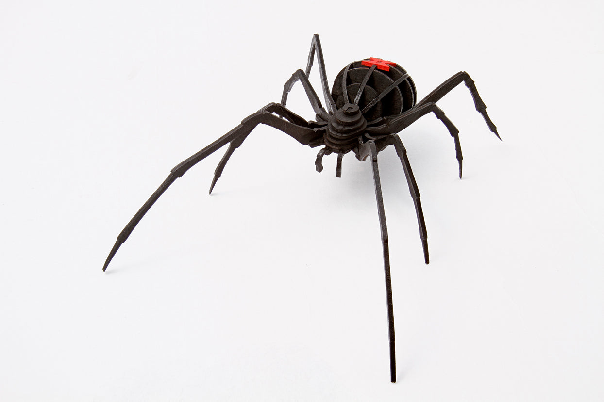 IncrediBuilds: Spider 3D Wood Model