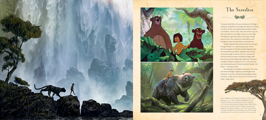 The Art of The Jungle Book Hardcover Book