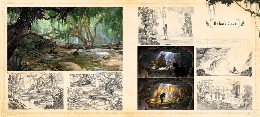The Art of The Jungle Book Hardcover Book