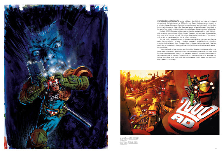 The Art of Jock Hardcover Book