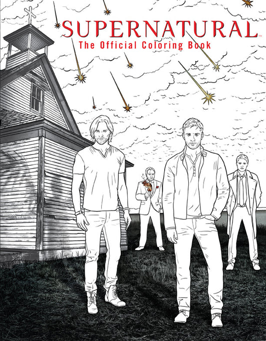 Supernatural: The Official Coloring Book Softcover Book