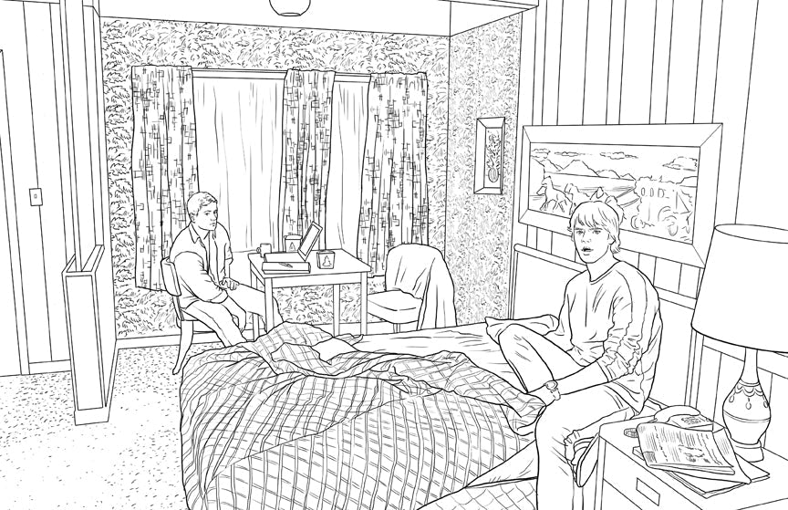 Supernatural: The Official Coloring Book Softcover Book