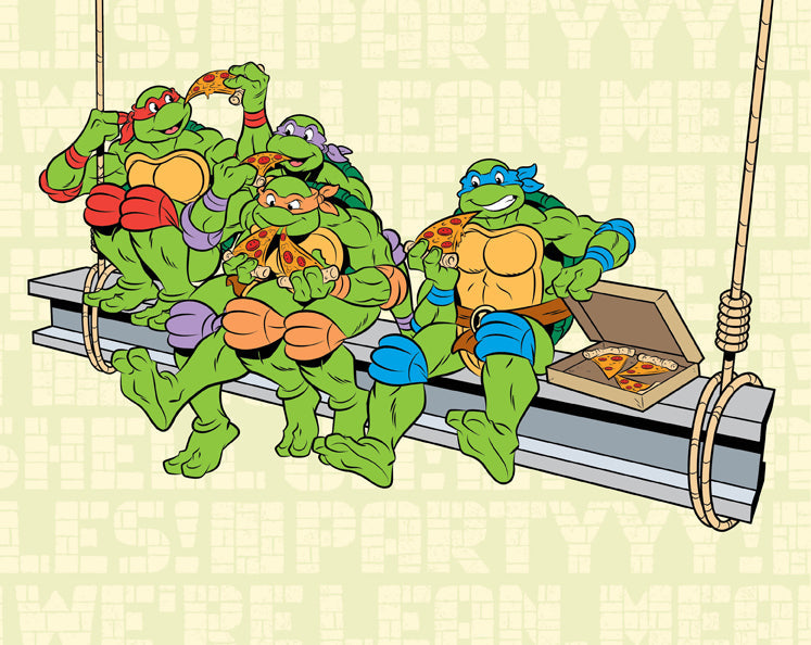 Teenage Mutant Ninja Turtles Retro Hardcover Ruled Journal Hardcover Book