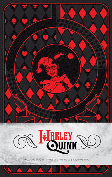 Harley Quinn Hardcover Ruled Journal Hardcover Book