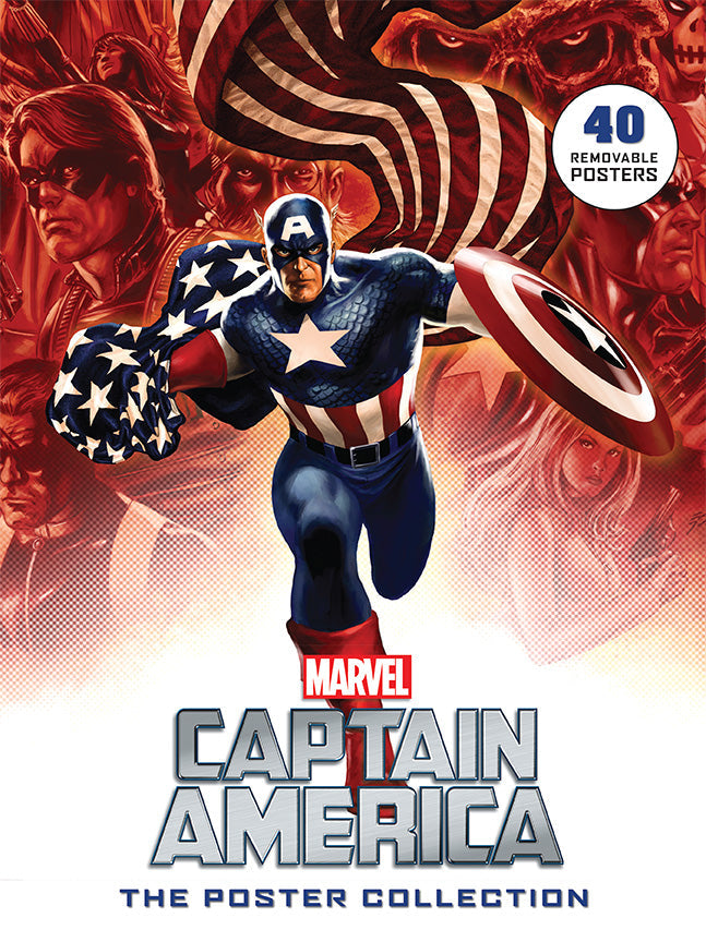 Captain America: The Poster Collection Softcover Book
