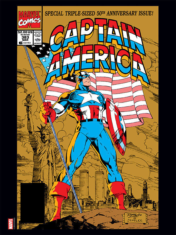 Captain America: The Poster Collection Softcover Book