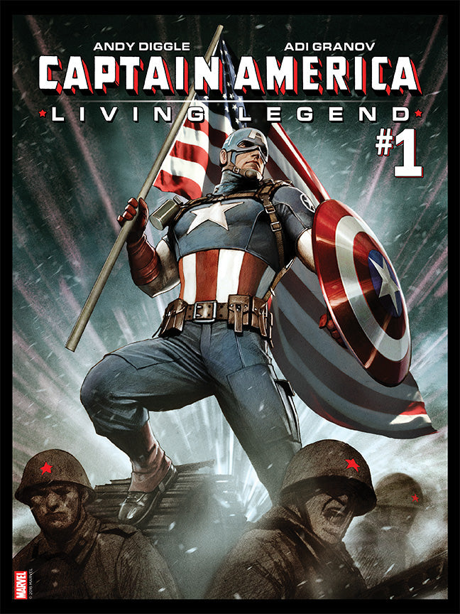 Captain America: The Poster Collection Softcover Book