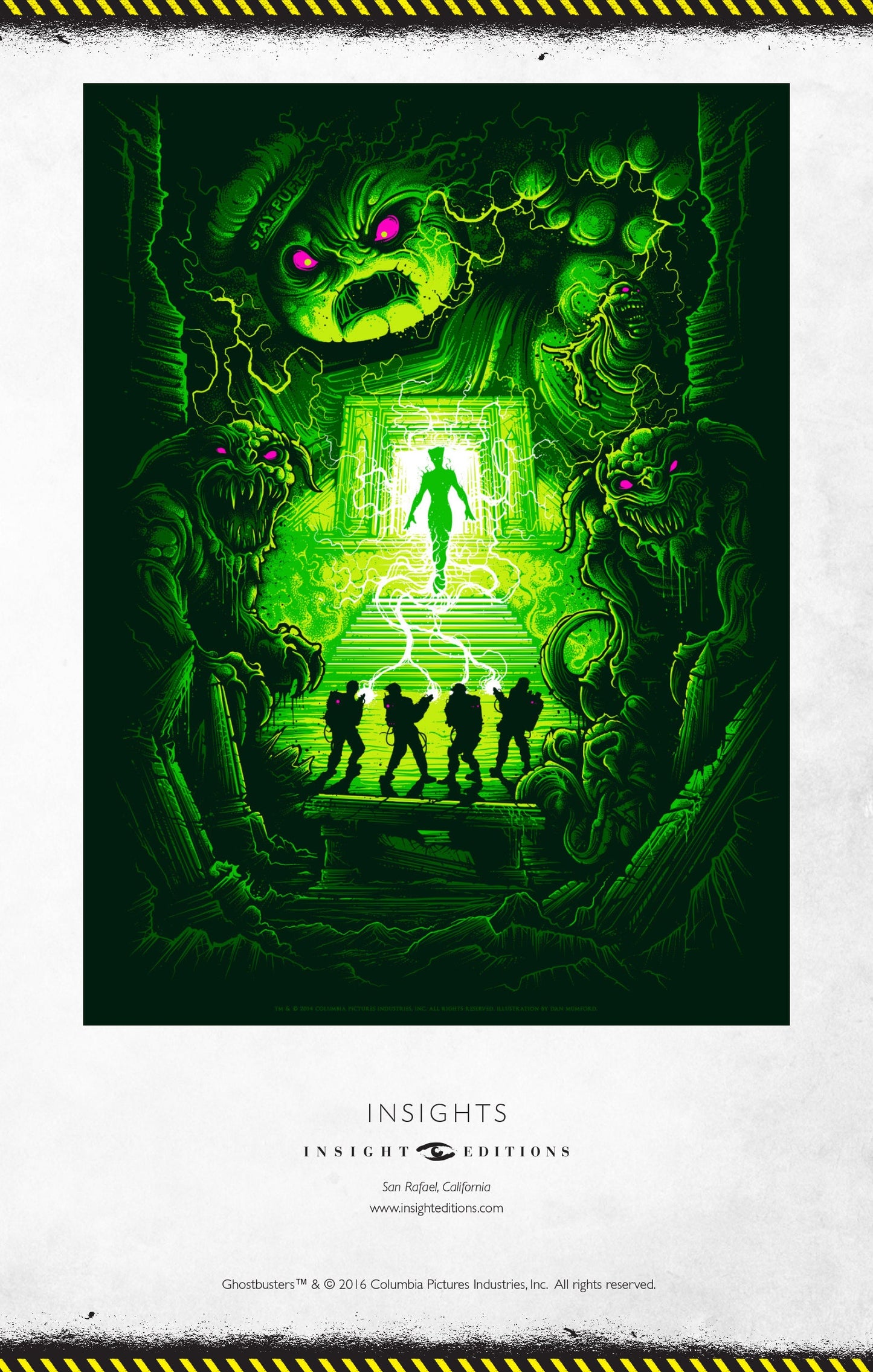 Ghostbusters Hardcover Ruled Journal Hardcover Book