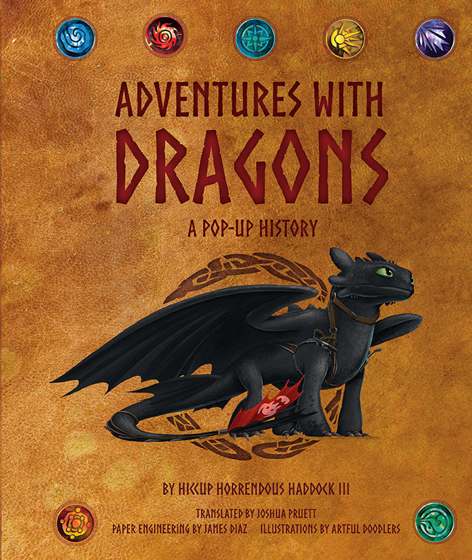DreamWorks Dragons: Adventures with Dragons Hardcover Book