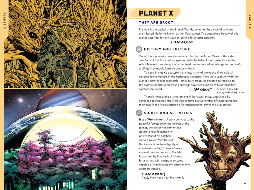 Hidden Universe Travel Guides: The Complete Marvel Cosmos Softcover Book