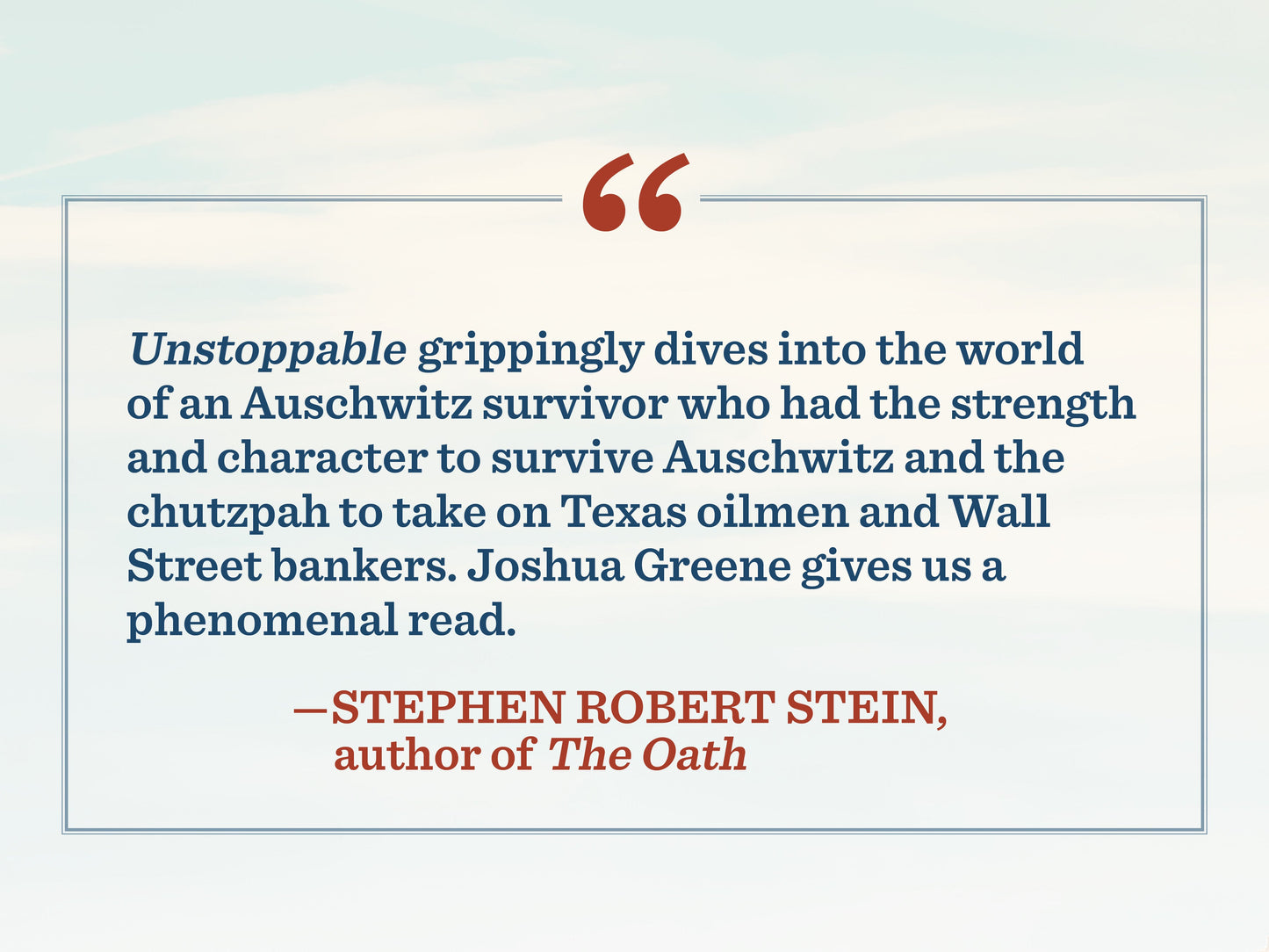 Unstoppable Hardcover Book