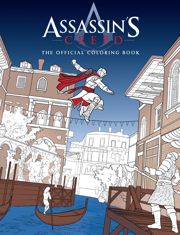 Assassin's Creed: The Official Coloring Book Softcover Book