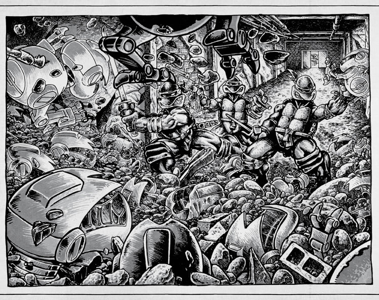 Teenage Mutant Ninja Turtles: Classic Hardcover Ruled Journal Hardcover Book
