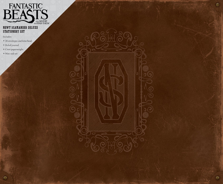 Fantastic Beasts and Where to Find Them: Newt Scamander Deluxe Stationery Set Hardcover Book