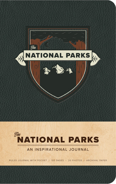 The National Parks: An Inspirational Journal Hardcover Book