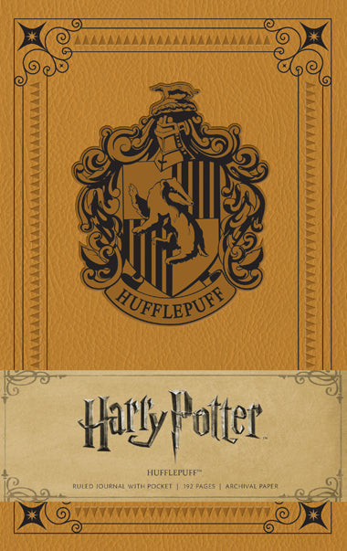 Harry Potter: Hufflepuff Hardcover Ruled Journal Hardcover Book