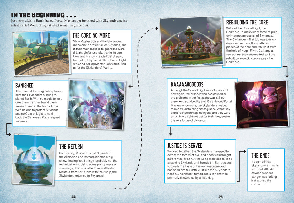 Skylanders: A Portal Master's Guide to Skylands Hardcover Book