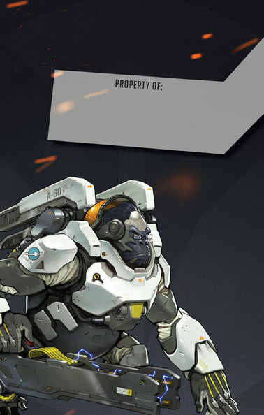 Overwatch Hardcover Ruled Journal Hardcover Book