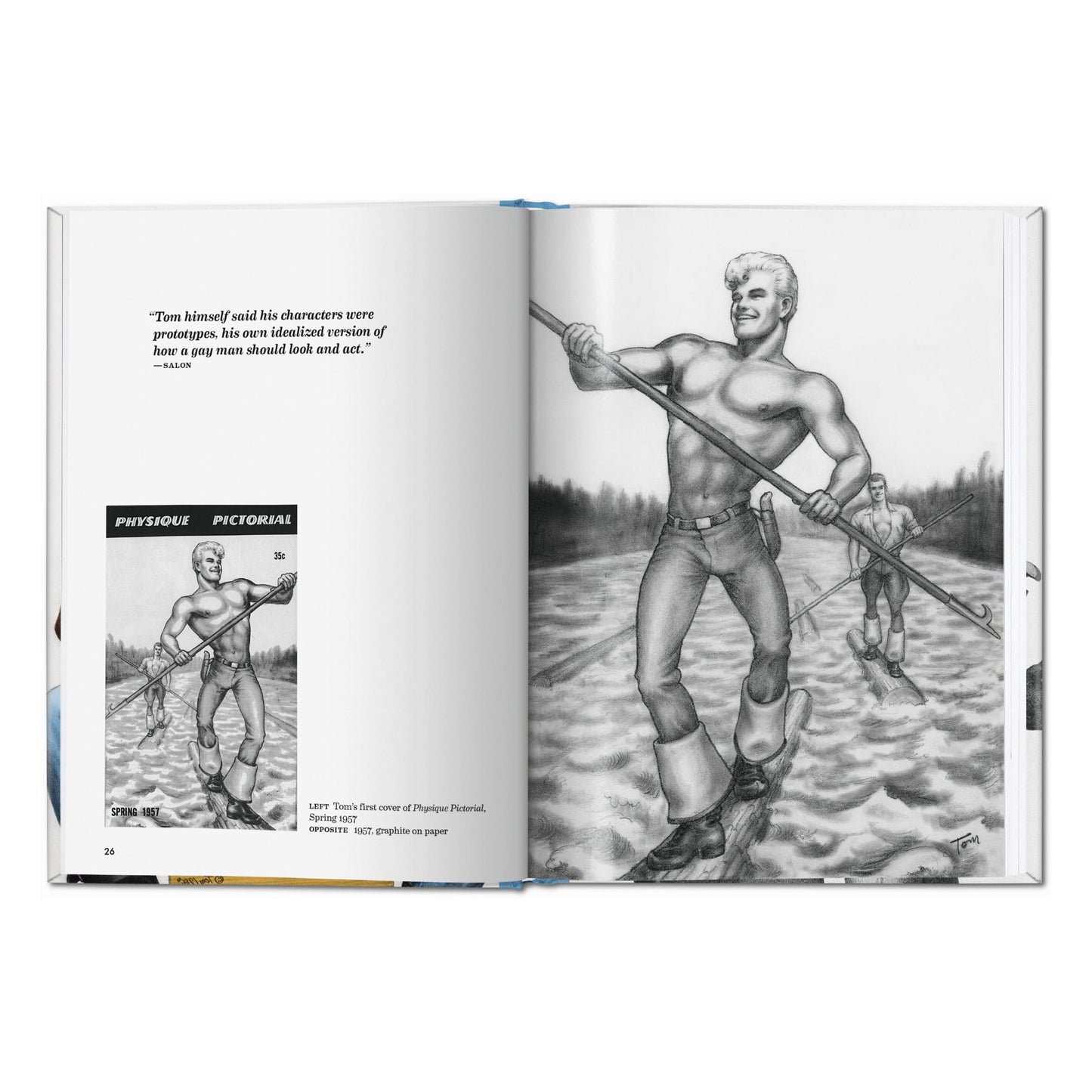 The Little Book of Tom. Blue Collar (German, French, English) Book