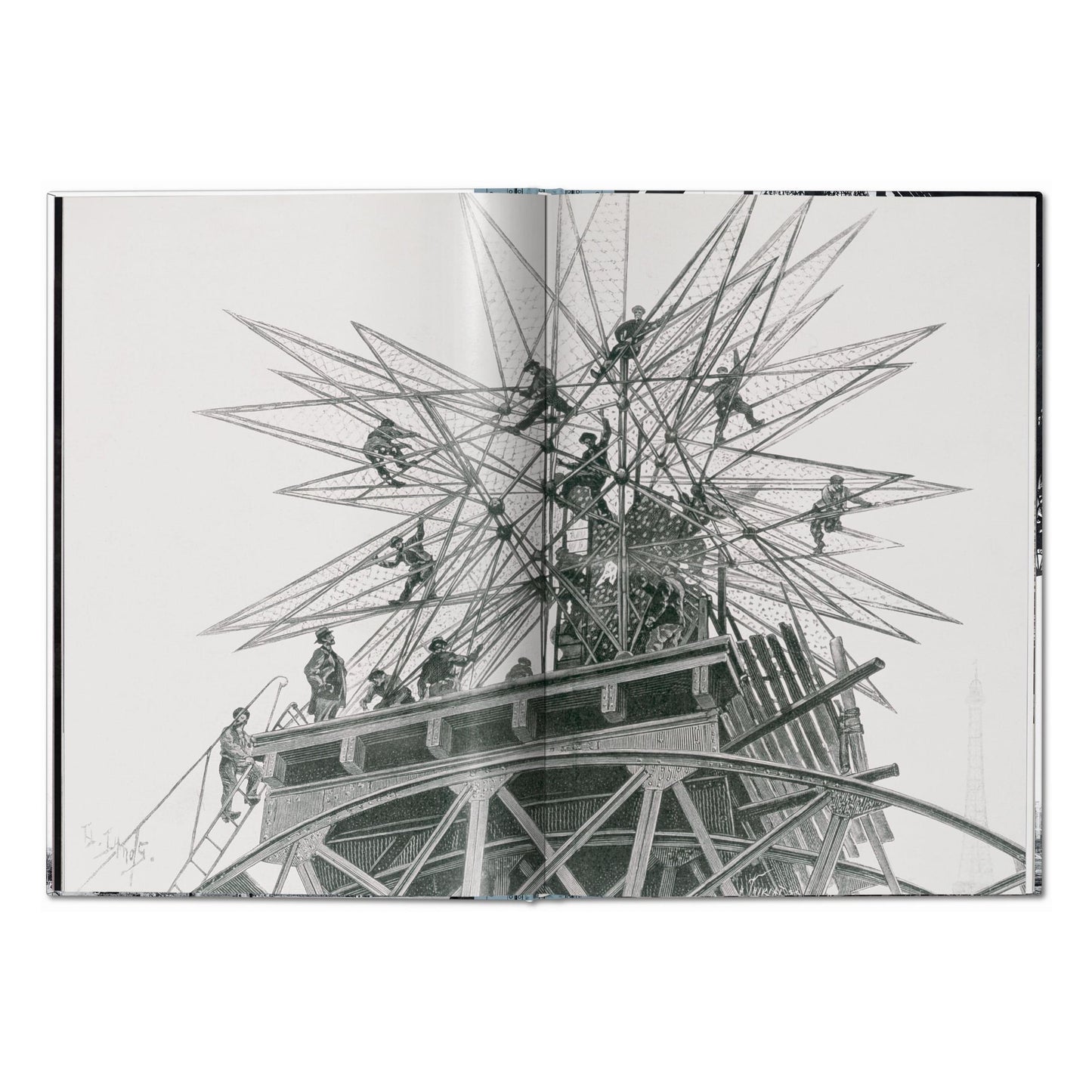 The Eiffel Tower (German, French, English, Italian) Book