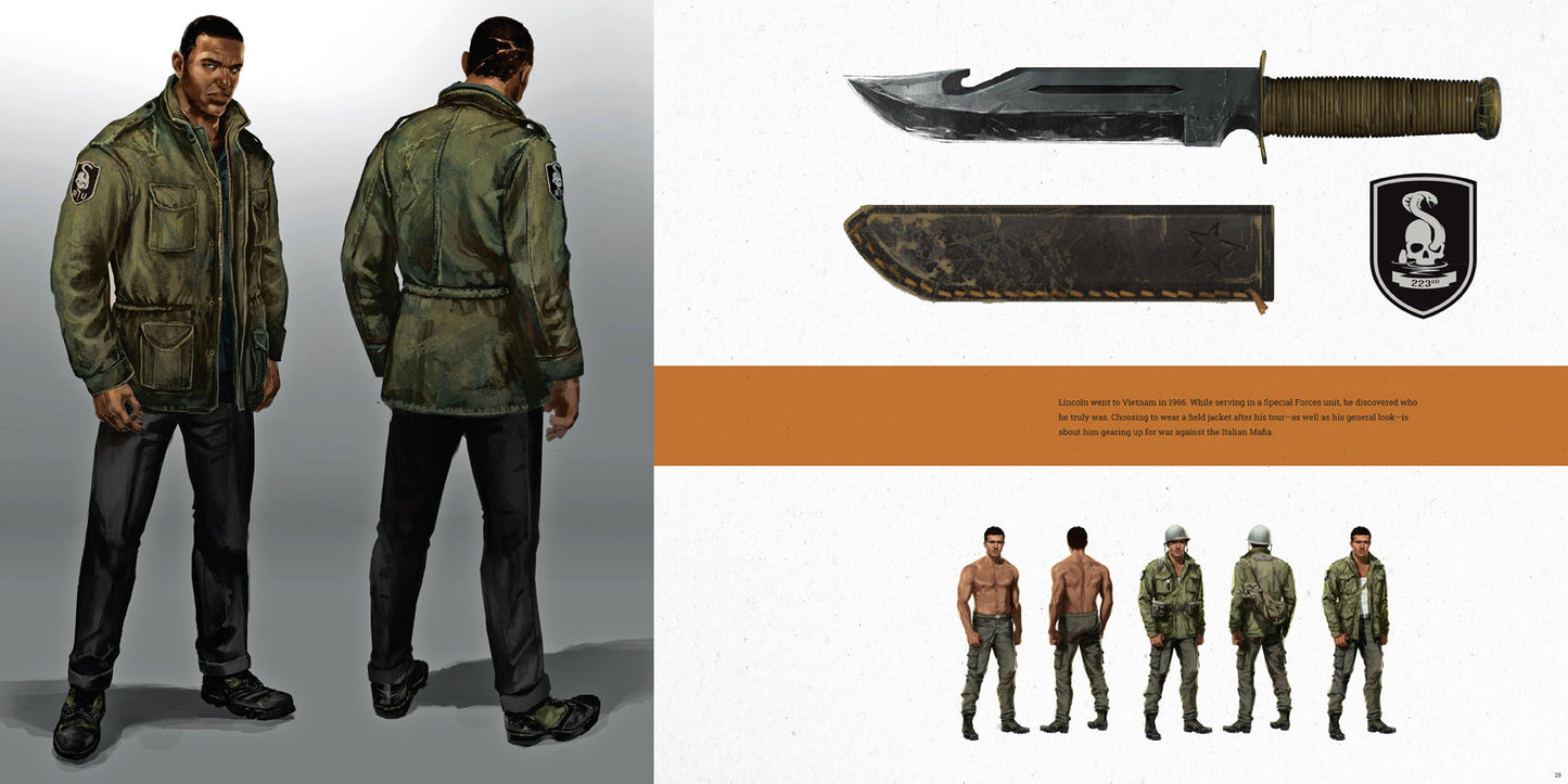 The Art of Mafia III Hardcover Book