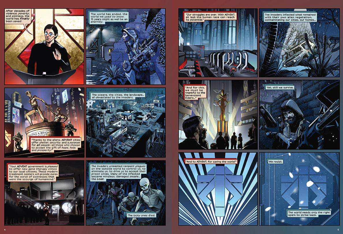 XCOM 2: FACTIONS Hardcover Book