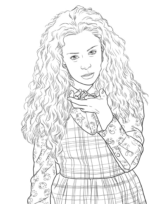 Orphan Black: The Official Coloring Book Softcover Book