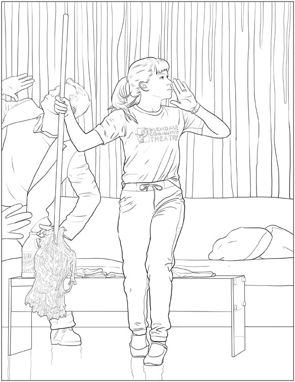 Orphan Black: The Official Coloring Book Softcover Book