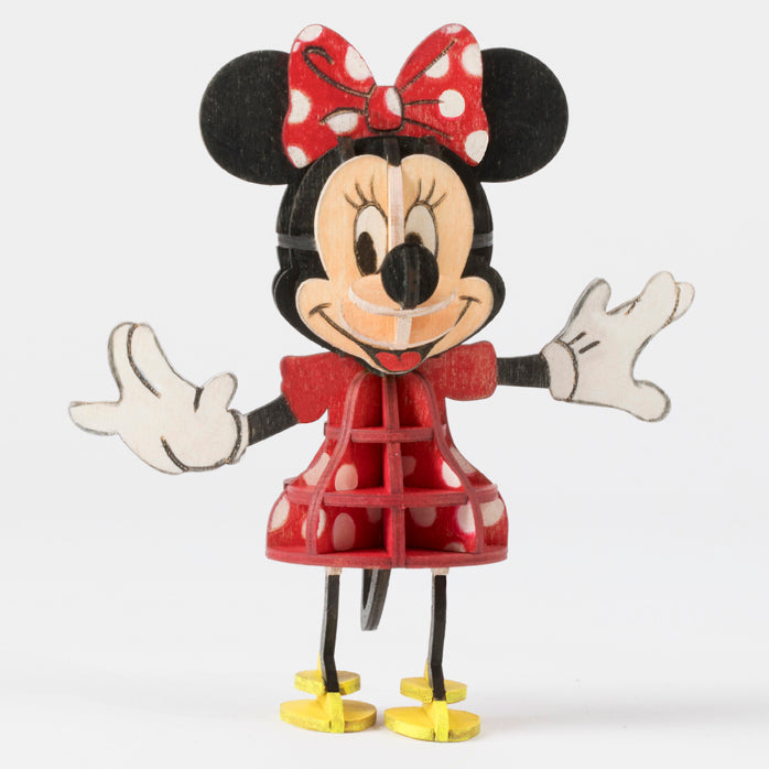 IncrediBuilds: Disney: Minnie Mouse Book and 3D Wood Model Softcover Book