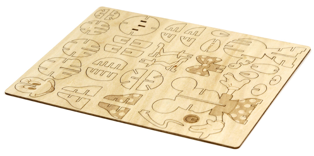 IncrediBuilds: Disney: Minnie Mouse Book and 3D Wood Model Softcover Book