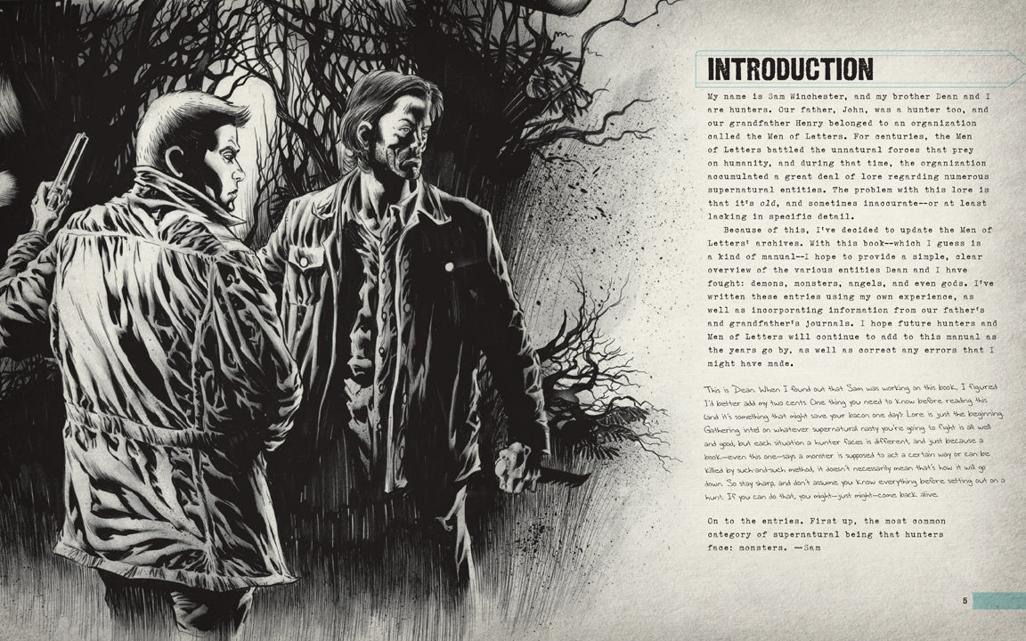 Supernatural: The Men of Letters Bestiary Hardcover Book