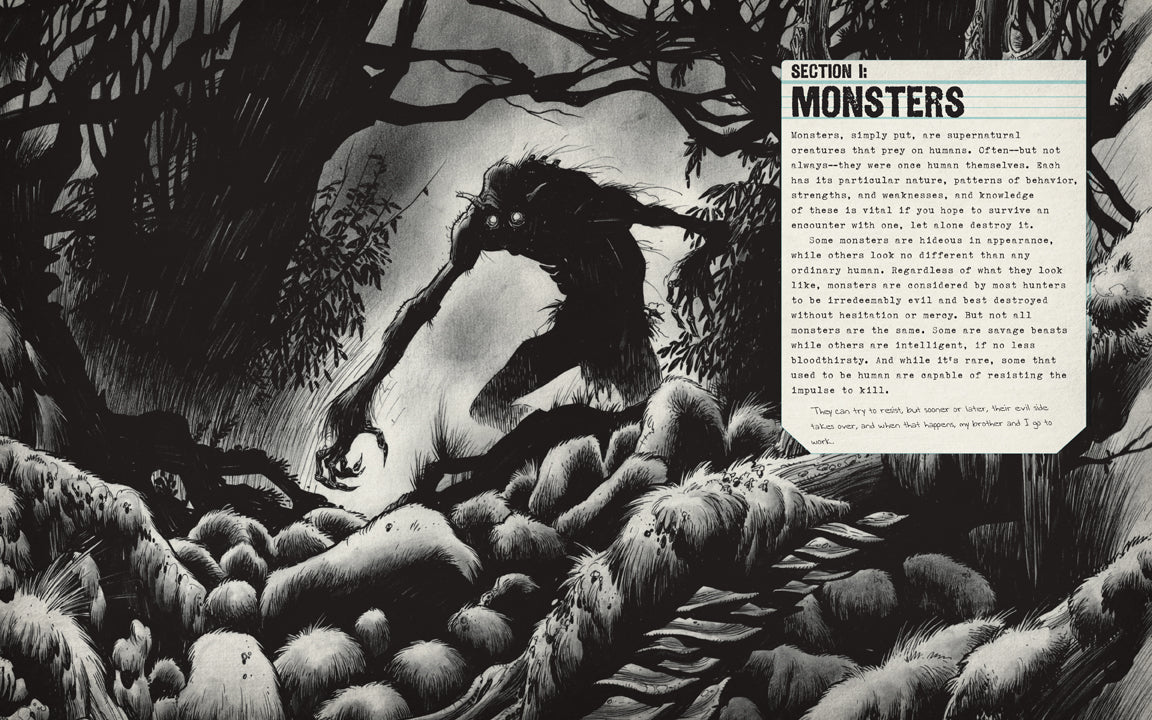 Supernatural: The Men of Letters Bestiary Hardcover Book