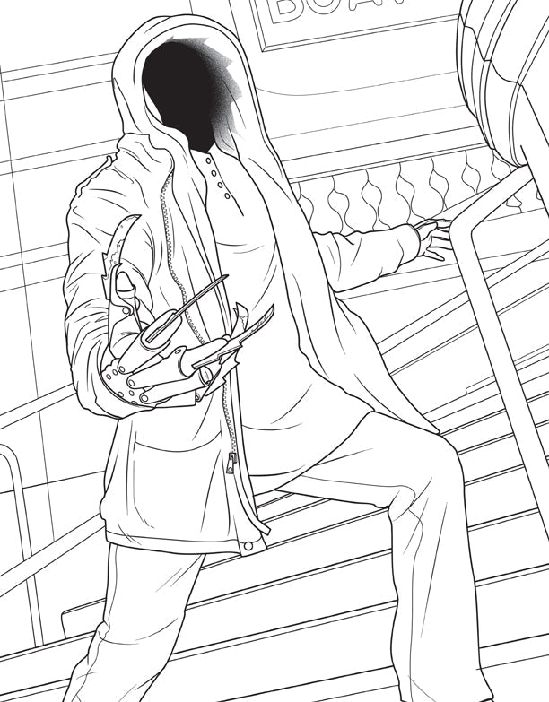 The Official Supernatural Coloring Book Softcover Book