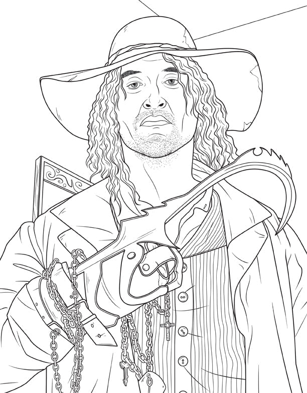The Official Supernatural Coloring Book Softcover Book