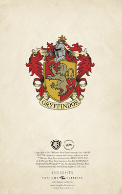 Harry Potter: Gryffindor Ruled Pocket Journal Hardcover Book